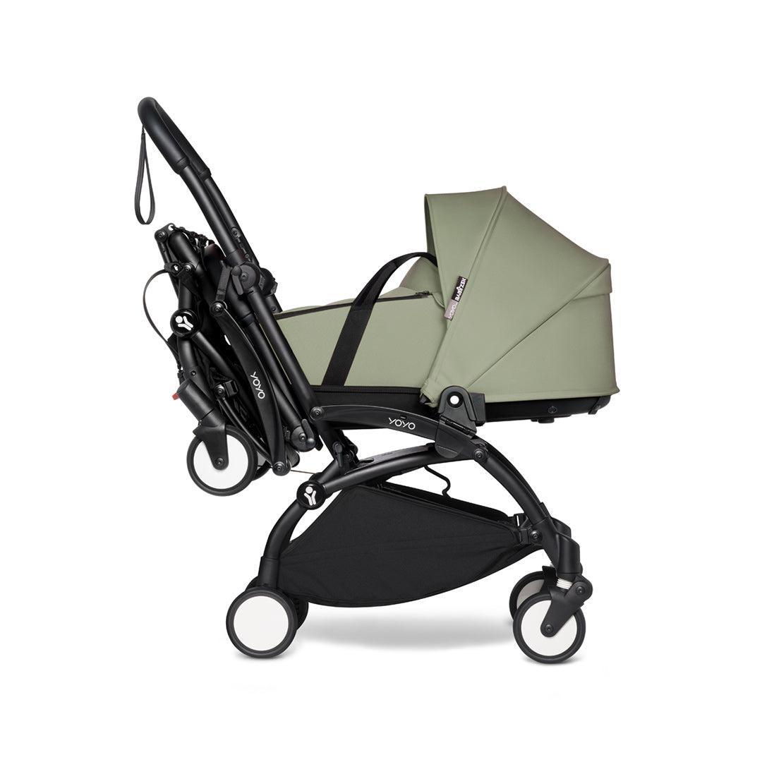 BabyZen - YOYO 2 Stroller 6+ - Black Frame + Olive