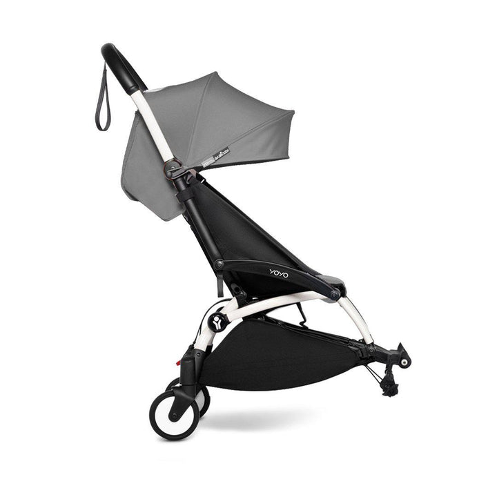BABYZEN YOYO2 6+ Colour Pack + Connect Frame - Grey-Stroller Frames-White- | Natural Baby Shower