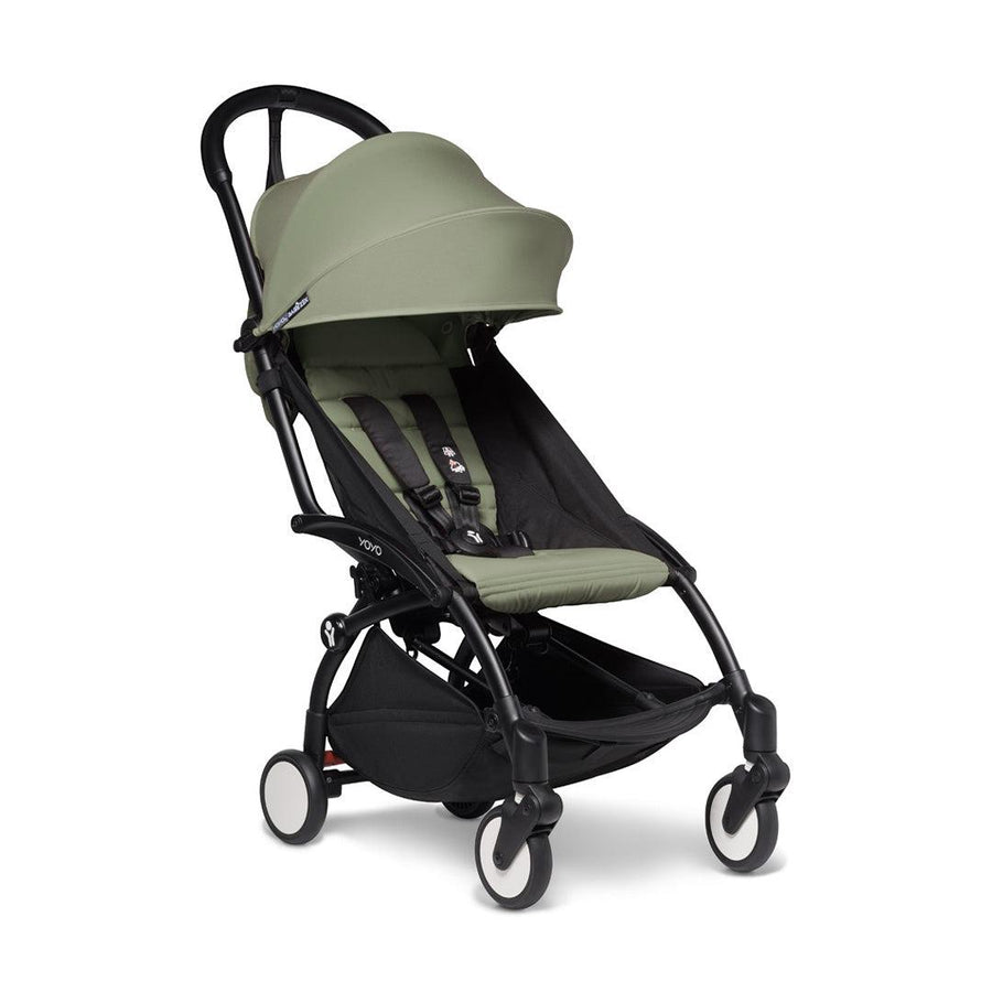 BABYZEN YOYO2 6+ Stroller - Olive-Strollers-Olive-Black | Natural Baby Shower