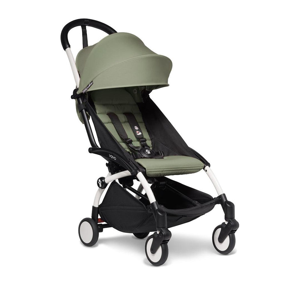 BABYZEN YOYO2 6+ Stroller - Olive-Strollers-Olive-White | Natural Baby Shower