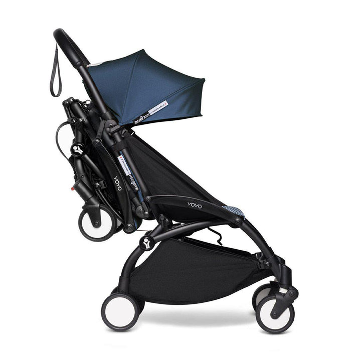 BABYZEN YOYO2 Complete Pushchair from Birth for Twins - Air France Blue-Stroller Bundles-Air France Blue-Black | Natural Baby Shower