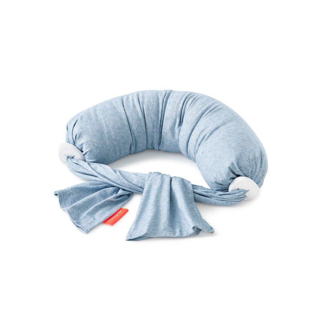 bbhugme Nursing Pillow - Blue Melange-Nursing Pillows-Blue Melange- | Natural Baby Shower