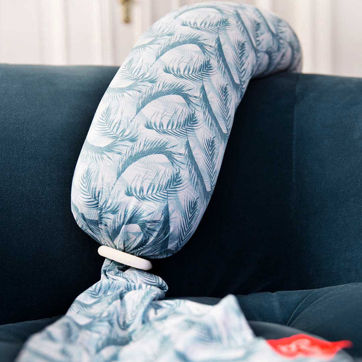 bbhugme Nursing Pillow - Feather Blue-Nursing Pillows- | Natural Baby Shower