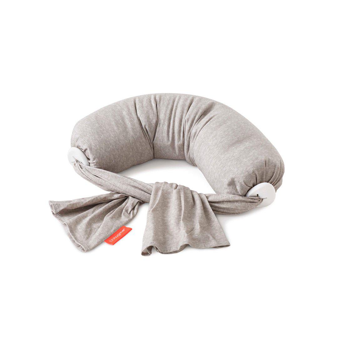 bbhugme Nursing Pillow - Grey Melange-Nursing Pillows-Grey Melange- | Natural Baby Shower