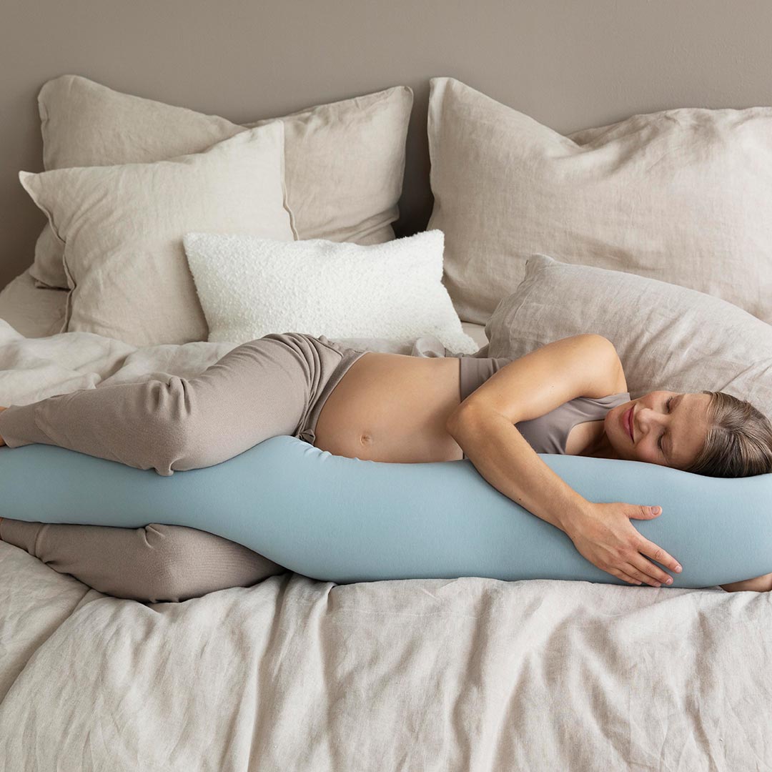 bbhugme Pregnancy Pillow - Eucalyptus-Pregnancy Pillows- | Natural Baby Shower