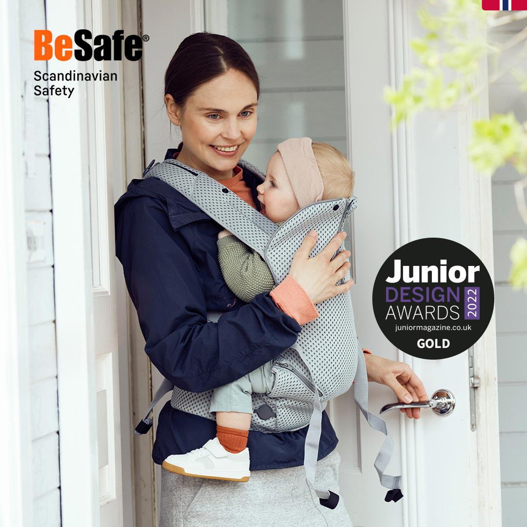 BeSafe Haven Baby Carrier - Peak Mesh-Baby Carriers- | Natural Baby Shower