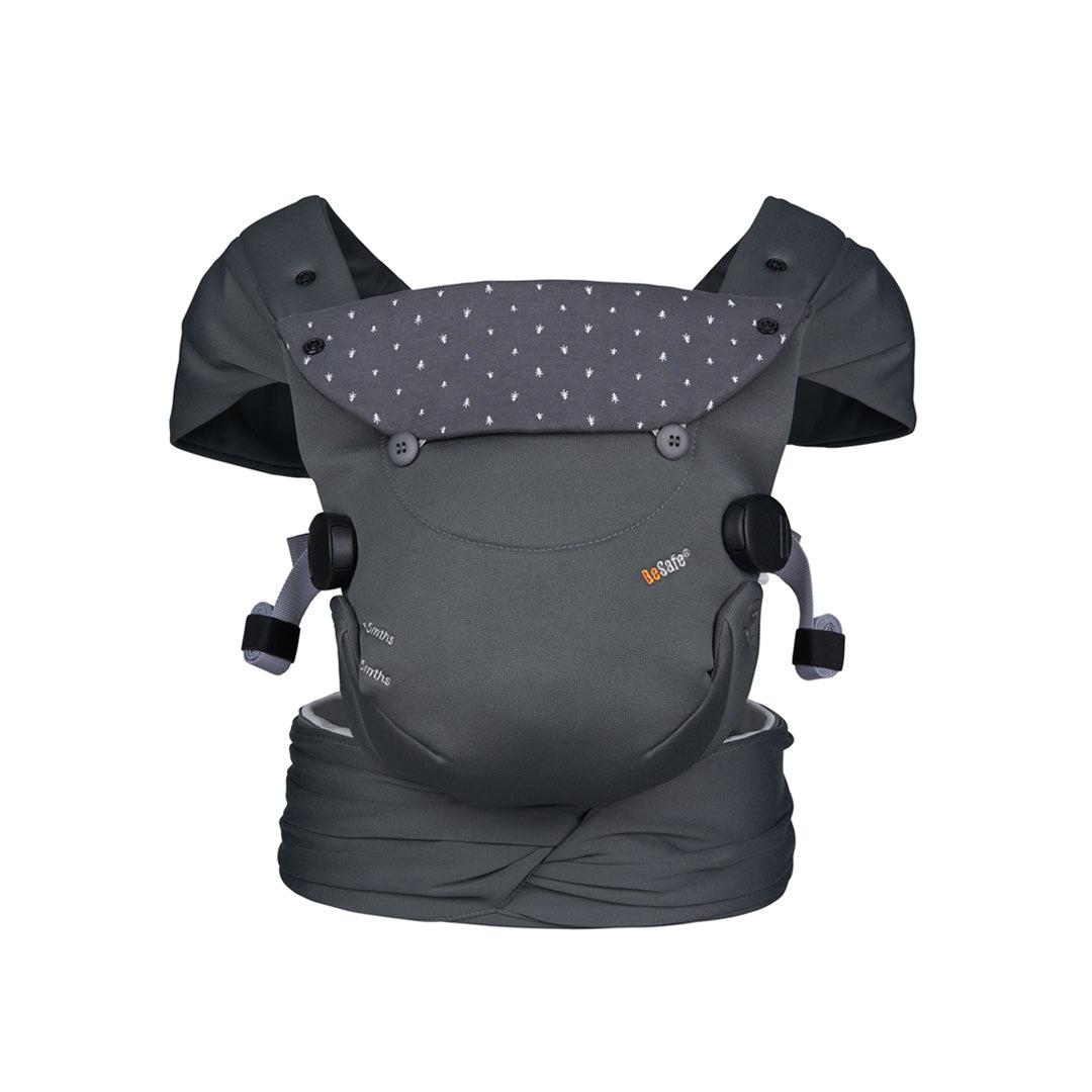 BeSafe Haven Newborn Baby Carrier - Anthracite Forest-Baby Carriers- | Natural Baby Shower