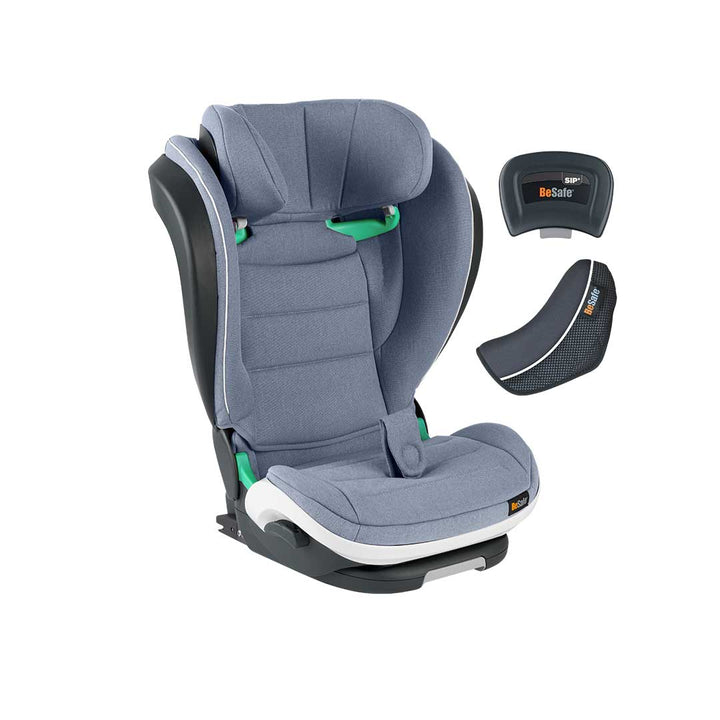 BeSafe iZi Flex Fix i-Size Car Seat - Cloud Melange-Car Seats- | Natural Baby Shower