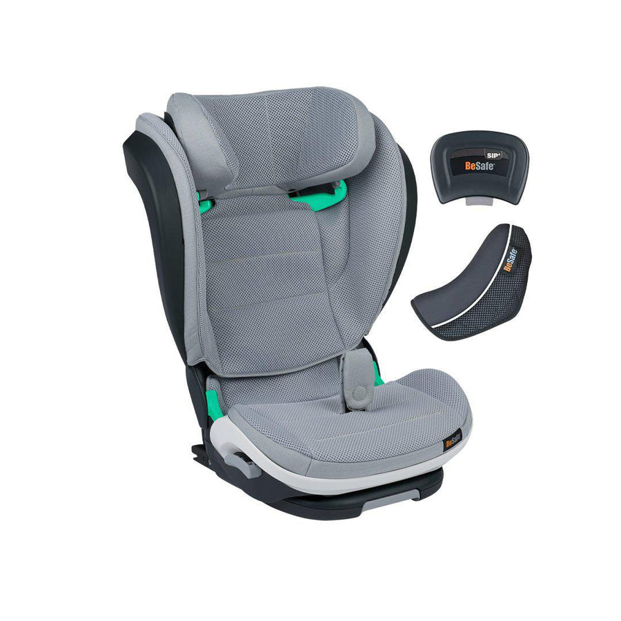 BeSafe iZi Flex Fix i-Size Car Seat - Peak Mesh-Car Seats- | Natural Baby Shower