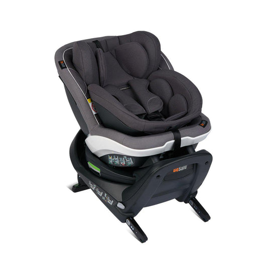 BeSafe iZi Turn B i-Size Car Seat - Metallic Melange-Car Seats- | Natural Baby Shower
