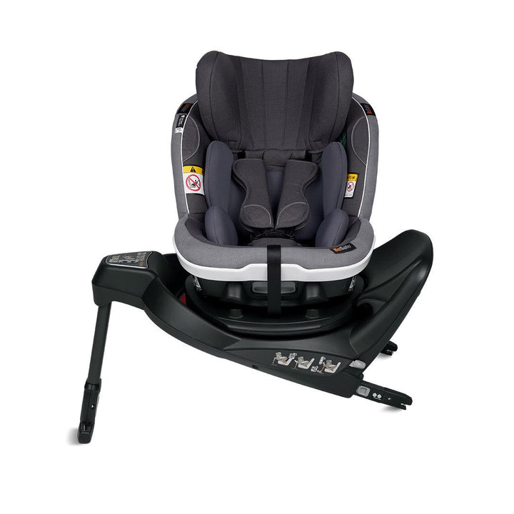 BeSafe iZi Turn M i-Size Car Seat - Metallic Melange-Car Seats- | Natural Baby Shower