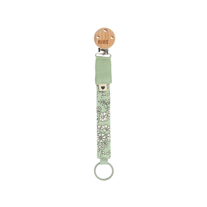 BIBS X LIBERTY Pacifier Clip - Sage - Capel-Pacifier Clips-Sage- | Natural Baby Shower
