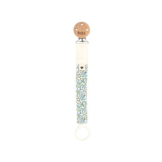 BIBS X LIBERTY Pacifier Clip - Ivory - Eloise-Pacifier Clips-Ivory- | Natural Baby Shower