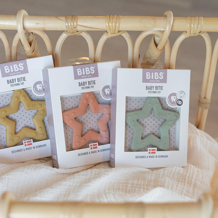 BIBS Baby Bitie - Star - Sage-Teethers- | Natural Baby Shower