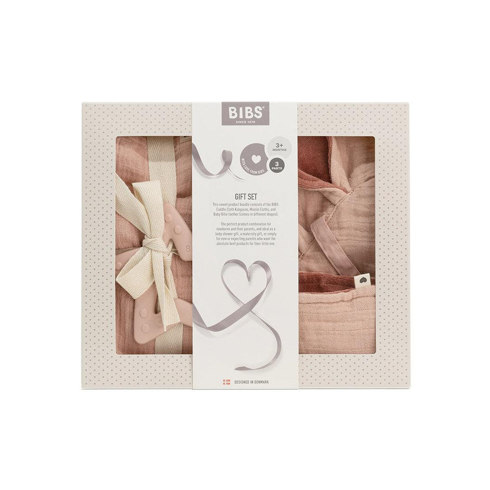 BIBS Baby Shower Gift Set - Baby Blush-Teethers-Baby Blush- | Natural Baby Shower