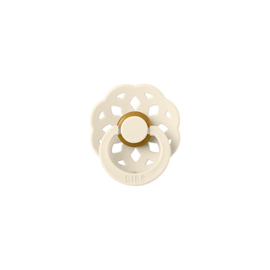 BIBS Boheme Latex Pacifier - Ivory-Pacifiers-Size 1- | Natural Baby Shower