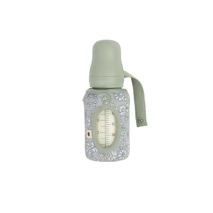 BIBS X LIBERTY Baby Bottle Sleeve - Capel - Sage-Baby Bottles-Capel/Sage-Large | Natural Baby Shower
