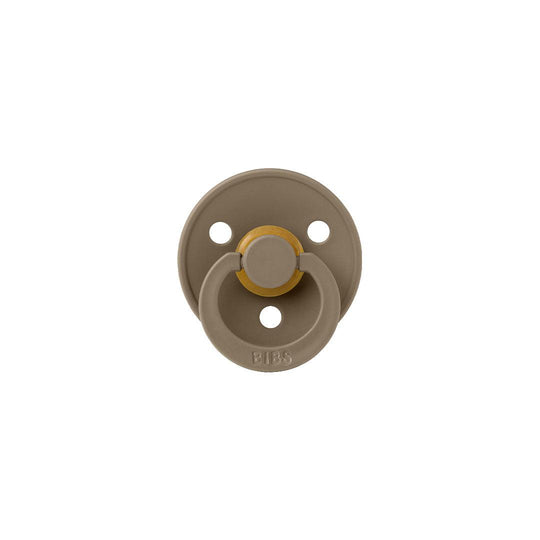 BIBS Colour Latex Pacifier - Dark Oak-Pacifiers-Size 1- | Natural Baby Shower