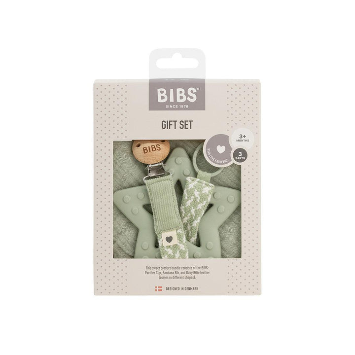 BIBS My First 6 Months Gift Set - Sage-Teethers-Sage- | Natural Baby Shower