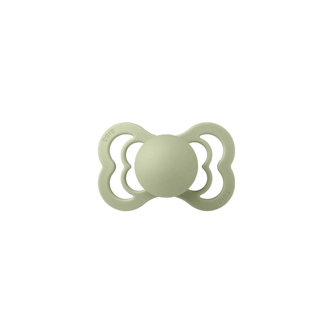 BIBS Supreme Pacifier - Sage-Pacifiers-Latex-Size 1 | Natural Baby Shower