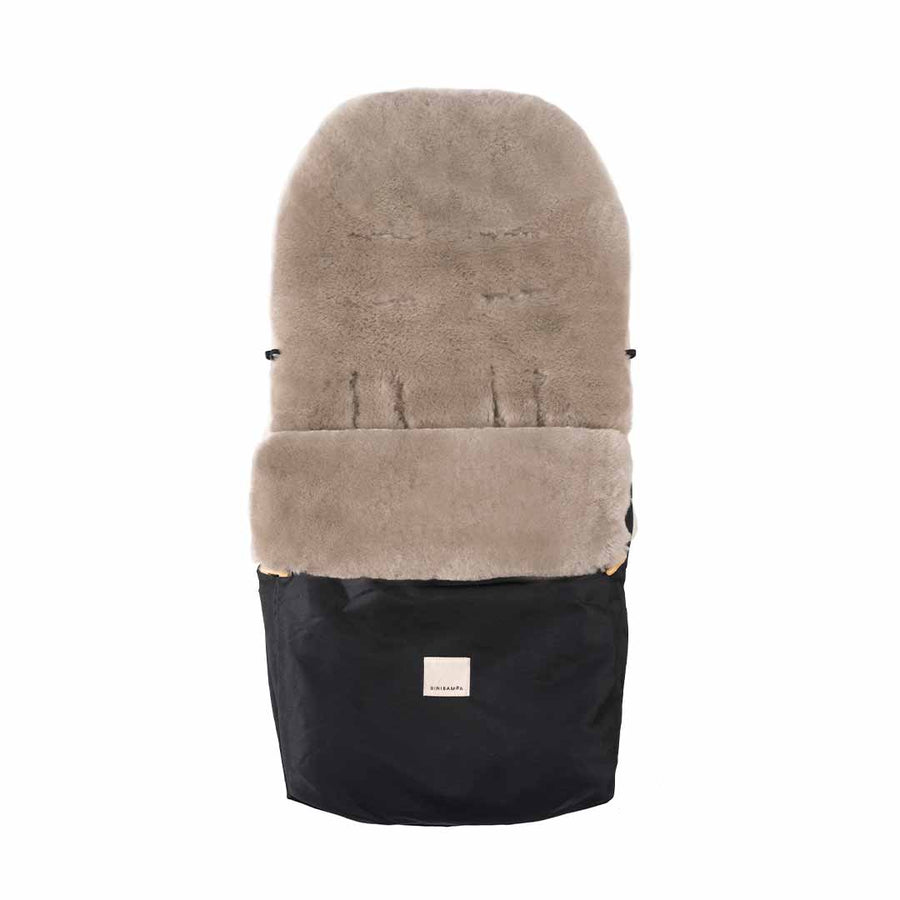 BINIBAMBA Merino Sheepskin Puffmuff - Toast-Footmuffs- | Natural Baby Shower