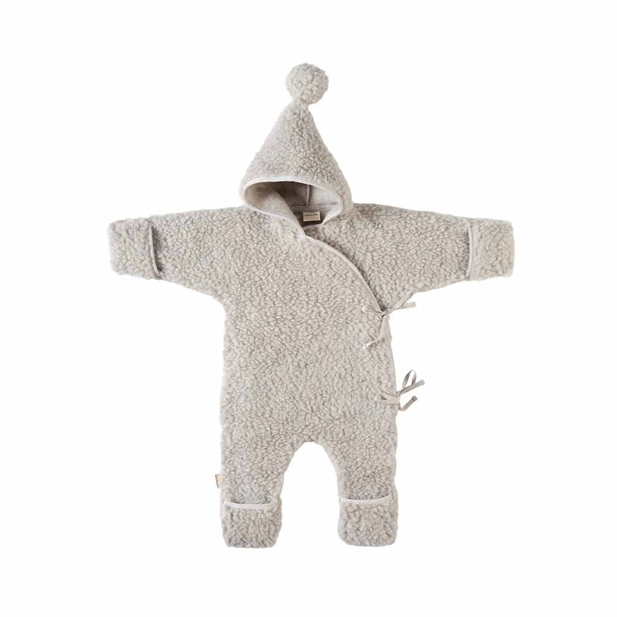 BINIBAMBA Merino Wool Snugglesuit - Cloud-Snugglesuits-Cloud-0-6m | Natural Baby Shower