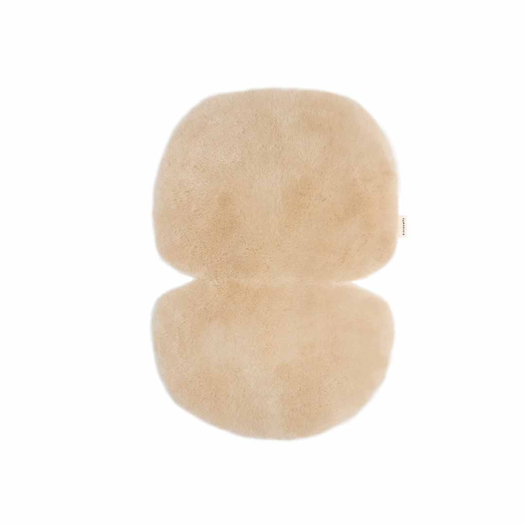 BINIBAMBA Sheepskin Snuggler - Peanut-Seat Liners- | Natural Baby Shower