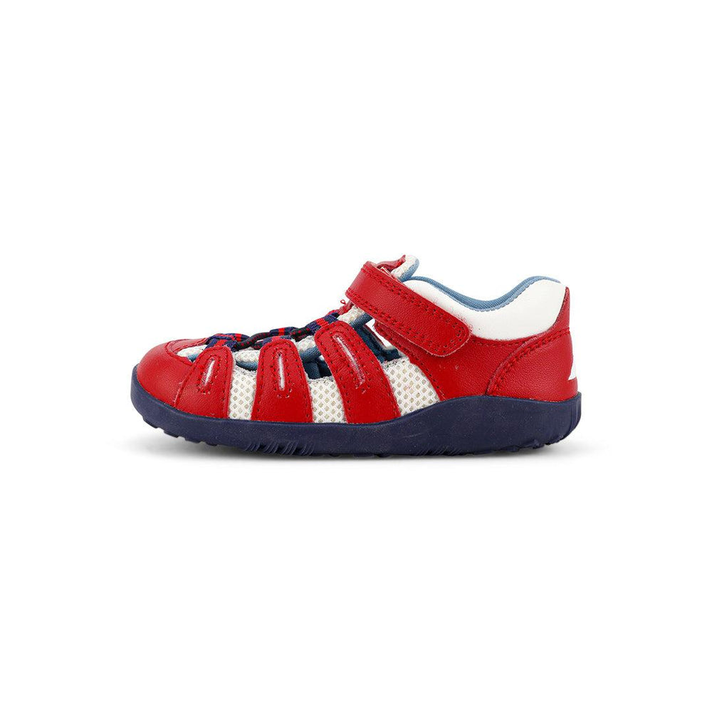 Bobux I-Walk Summit - Red + Navy-Sandals-Red + Navy-23 EU (UK 6) | Natural Baby Shower