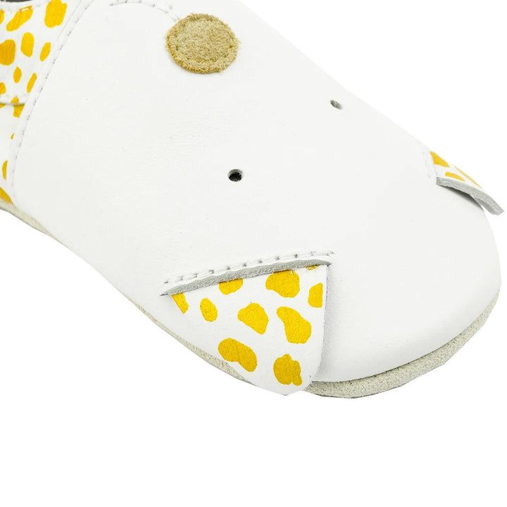 Bobux Soft Sole Dalmatian - White-Pre Walkers-White-17 EU (1 UK) | Natural Baby Shower