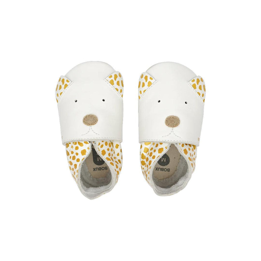 Bobux Soft Sole Dalmatian - White-Pre Walkers-White-17 EU (UK 1.5) | Natural Baby Shower