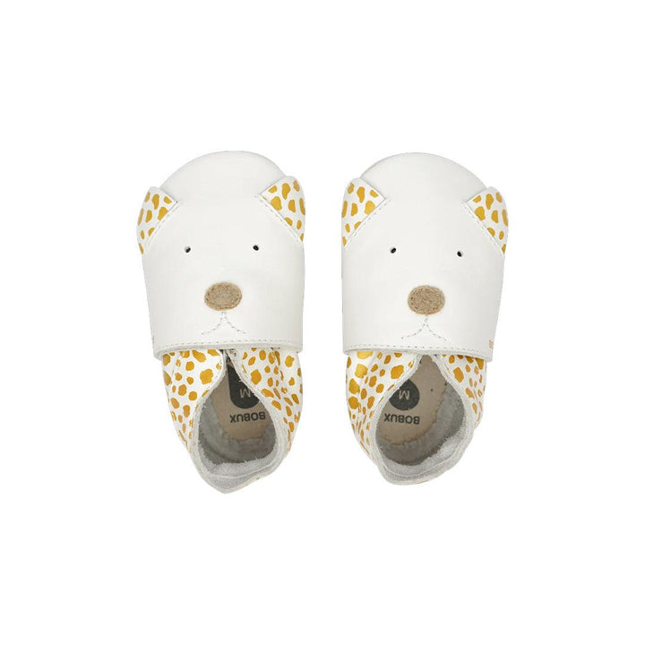Bobux Soft Sole Dalmatian - White-Pre Walkers-White-17 EU (1 UK) | Natural Baby Shower