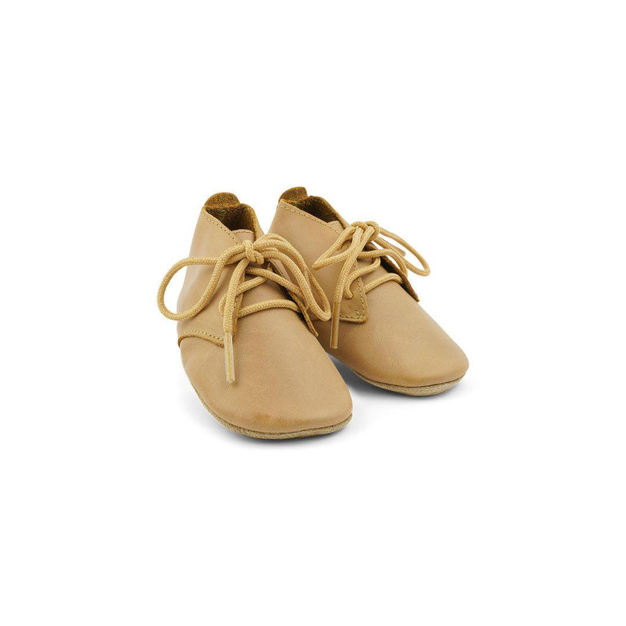 Bobux Soft Sole Desert Lace Shoes - Caramel-Pre Walkers-Caramel-17 EU (1 UK) | Natural Baby Shower