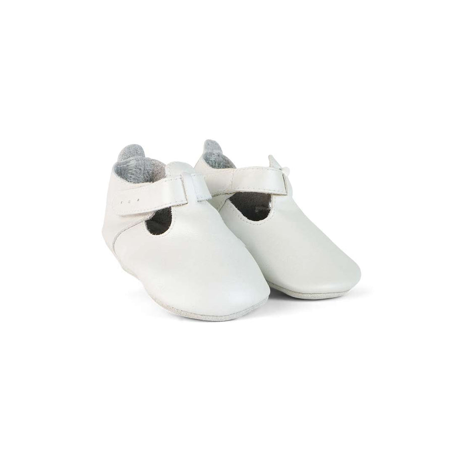 Bobux Soft Sole Jack + Jill Shoes - Pearl-Pre Walkers-Pearl-15 EU (NB) | Natural Baby Shower