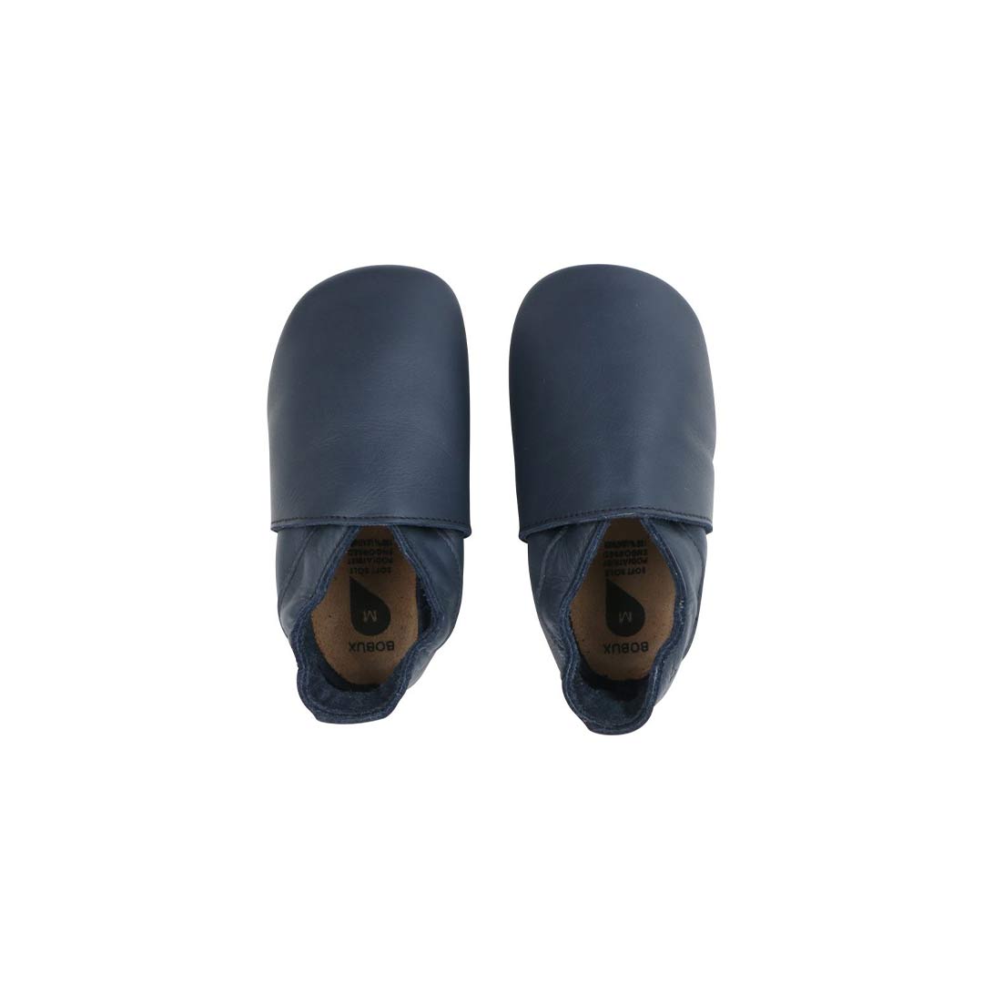 Bobux Soft Sole Simple Shoes - Navy-Pre Walkers-Navy-S | Natural Baby Shower
