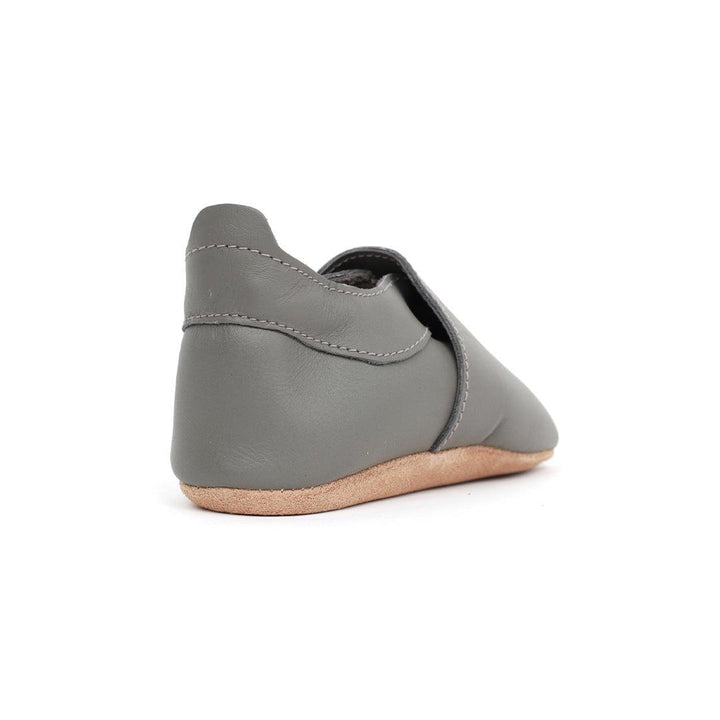 Bobux Soft Sole Simple Shoe - Grey-Pre Walkers-Grey-17 EU (UK 1.5) | Natural Baby Shower