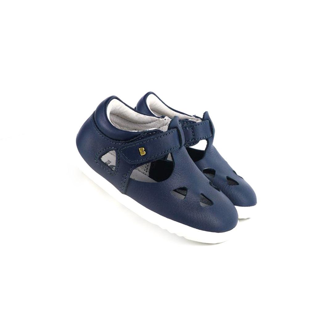 Bobux Step Up Zap II Sandals - Navy-Sandals-Navy-19 EU (3 UK) | Natural Baby Shower