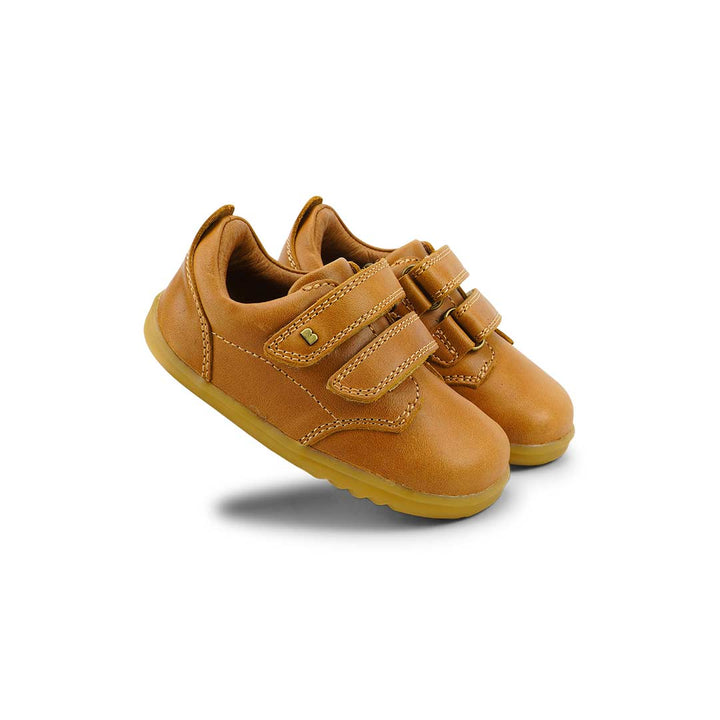 Bobux Step Up Port Shoes - Caramel-Shoes-Caramel-19 EU (3 UK) | Natural Baby Shower