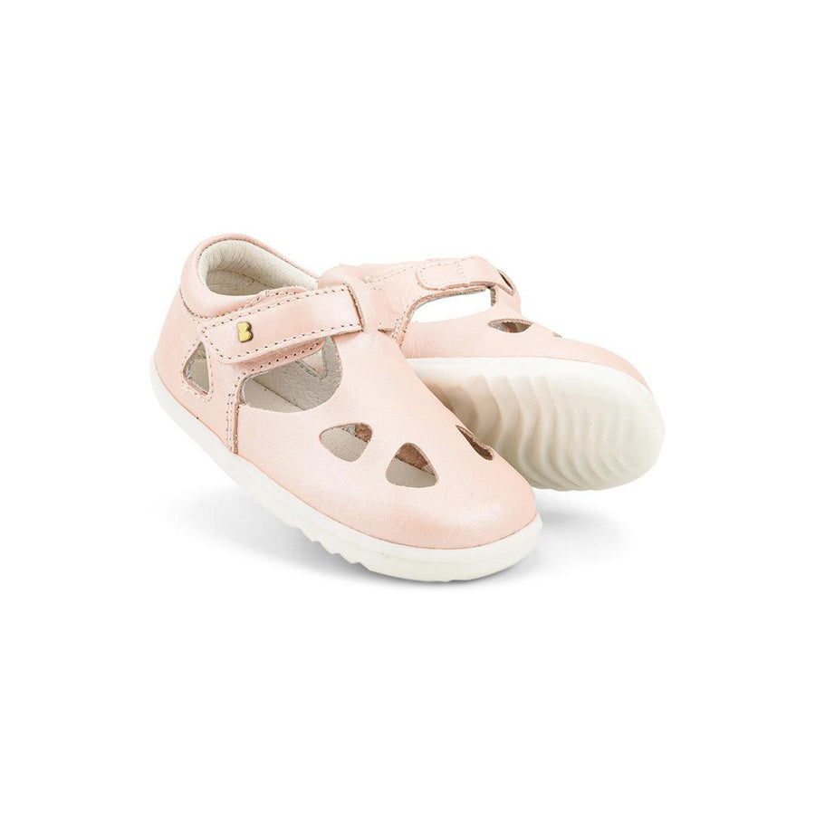 Bobux Step Up Zap II - Seashell Shimmer-Shoes-Seashell Shimmer-19 EU (UK 3) | Natural Baby Shower