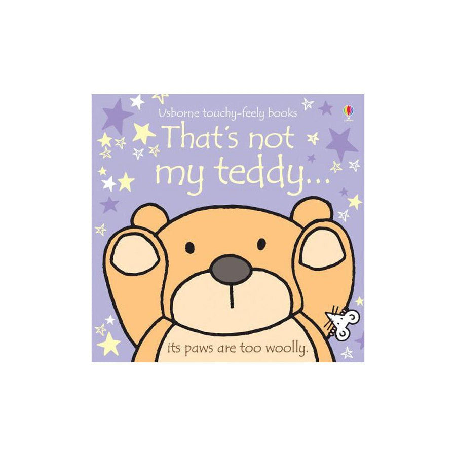Bookspeed Thats Not My Teddy - Touchy Feely - Purple - Board-Books-Purple-Board | Natural Baby Shower
