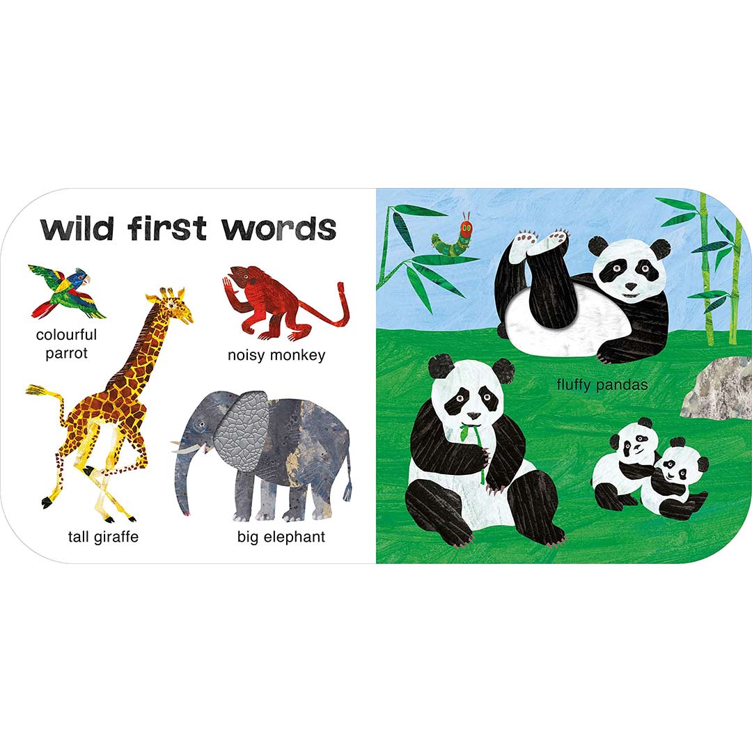 Bookspeed Very Hungry Caterpillars - Touch And Feel - Animals - Multi - Board-Books-Multi-Board | Natural Baby Shower