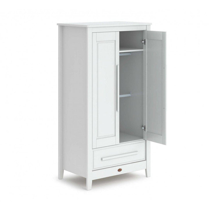 Boori Linear 2 Door Wardrobe - White-Wardrobes- | Natural Baby Shower