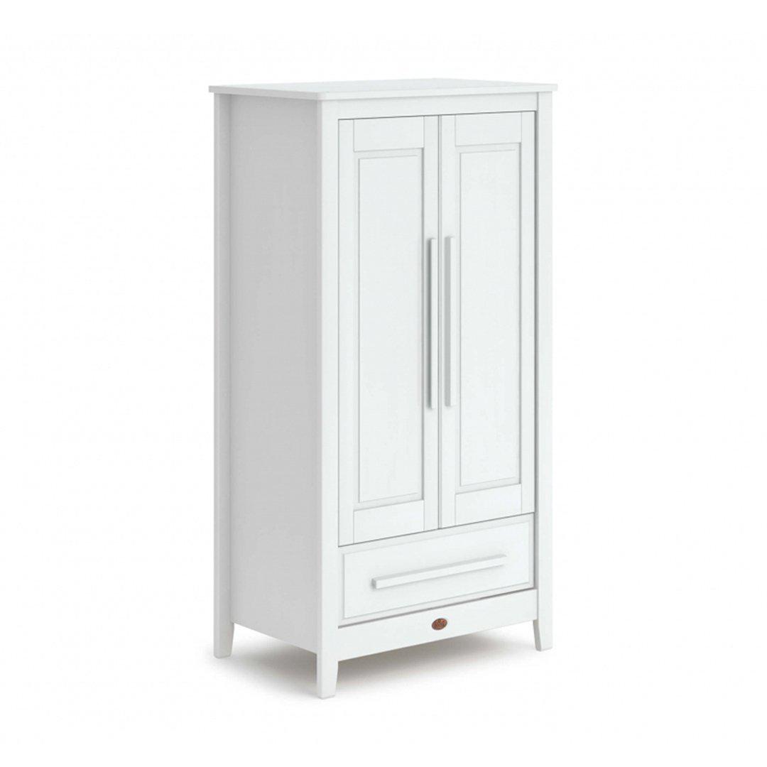 Boori Linear 2 Door Wardrobe - White-Wardrobes- | Natural Baby Shower