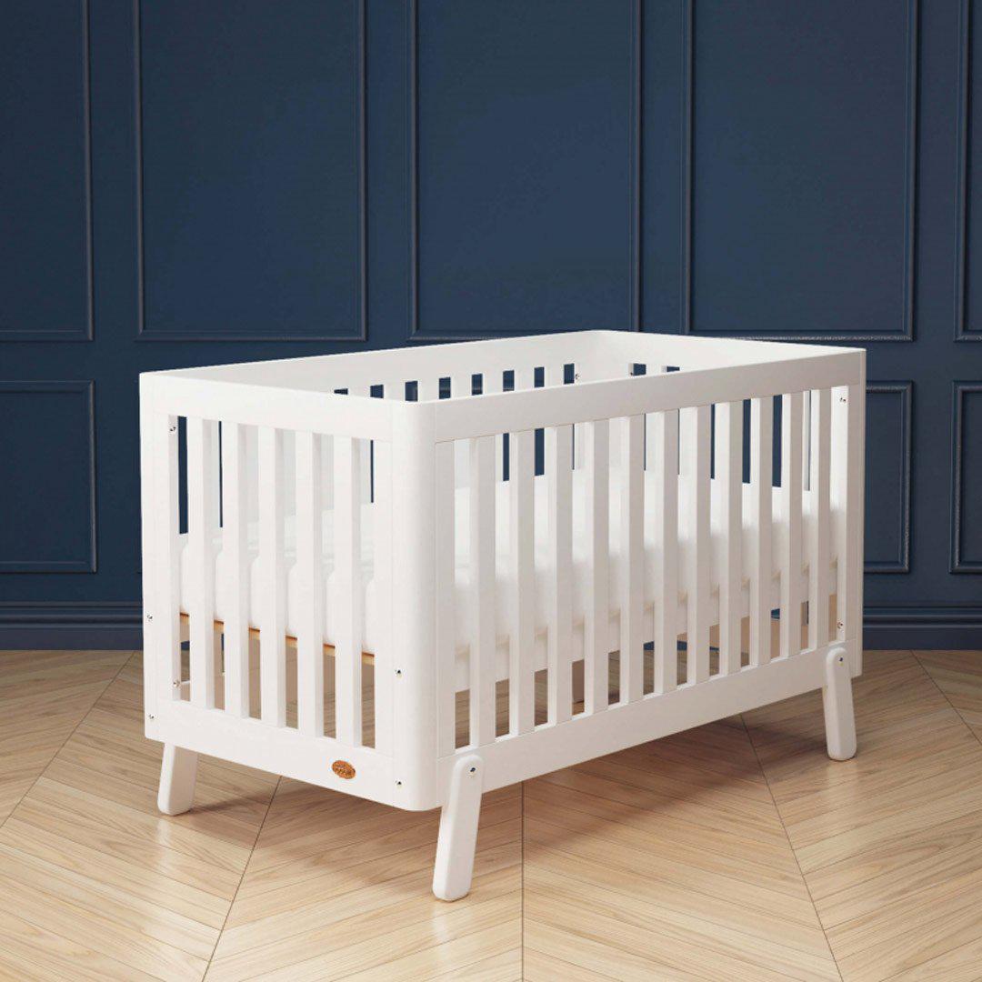 Boori Turin Cot Bed - White-Cot Beds- | Natural Baby Shower