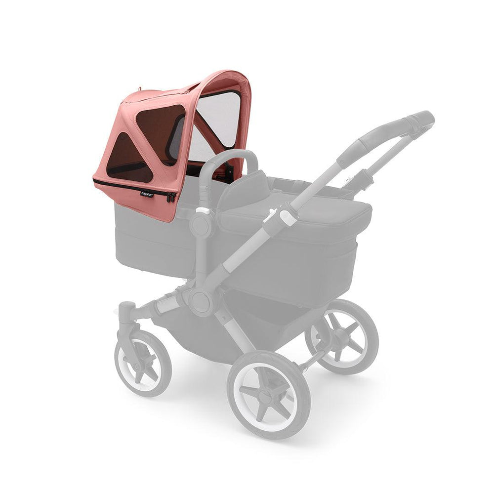 Bugaboo Donkey Breezy Sun Canopy - Morning Pink-Sun Covers- | Natural Baby Shower