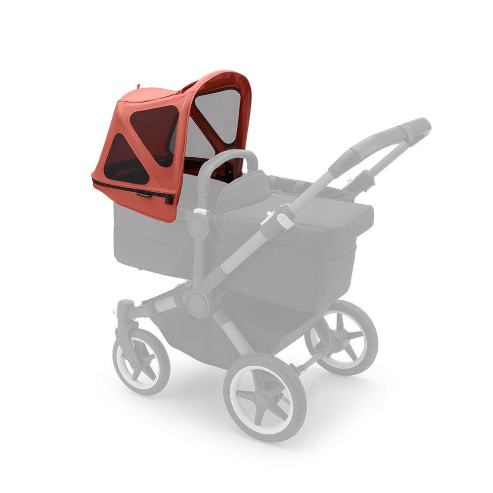 Bugaboo Donkey Breezy Sun Canopy - Sunrise Red-Sun Covers- | Natural Baby Shower