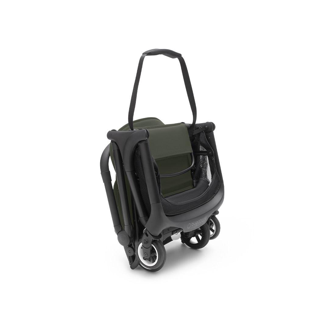 Outlet - Bugaboo Butterfly Pushchair - Black/Forest Green-Strollers-No Bumper Bar- | Natural Baby Shower