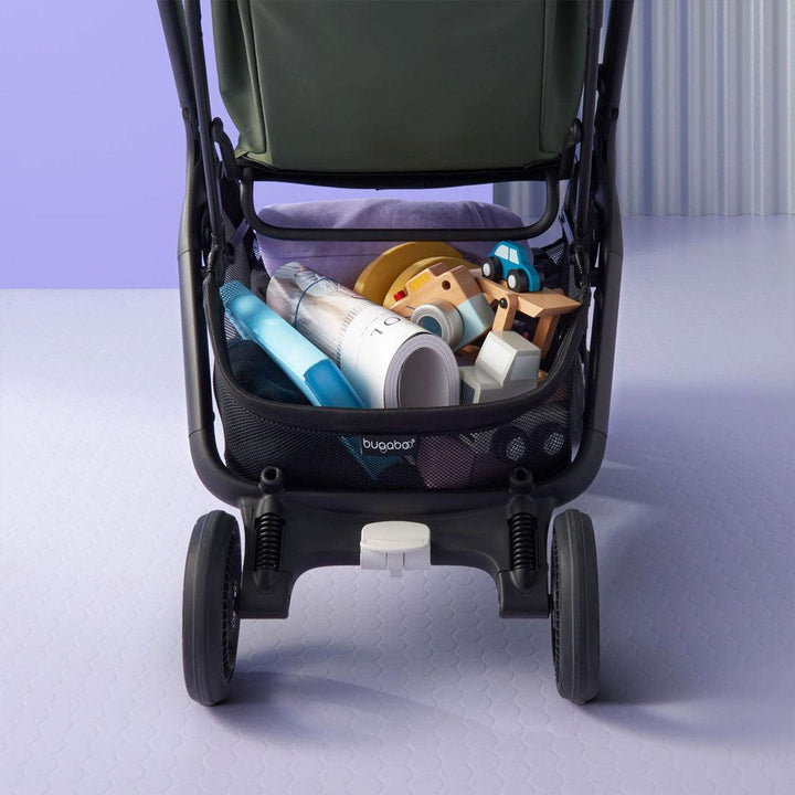 Bugaboo Butterfly Pushchair - Black/Forest Green-Strollers-With Bumper Bar- | Natural Baby Shower