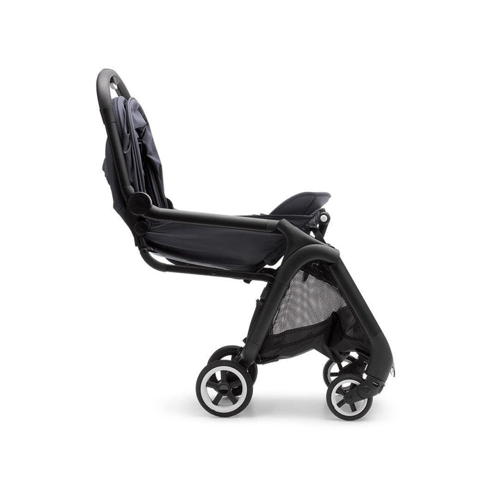 Bugaboo Butterfly Pushchair - Black/Stormy Blue-Strollers-No Bumper Bar- | Natural Baby Shower