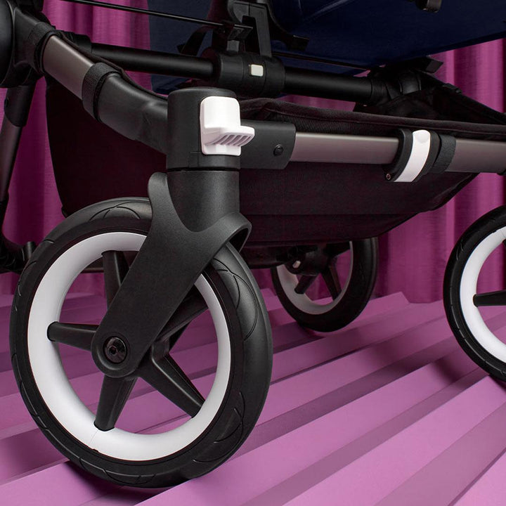 Bugaboo Donkey 5 Duo Pushchair - Graphite/Grey Melange-Strollers- | Natural Baby Shower