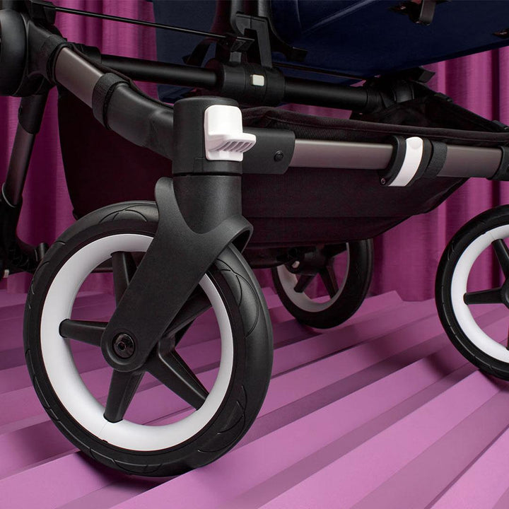 Bugaboo Donkey 5 Duo Pushchair - Graphite/Midnight Black-Strollers- | Natural Baby Shower